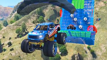 Superhero Truck: Mega Ramp スクリーンショット 1
