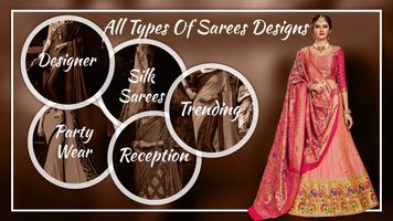 New Saree Design Collection Affiche