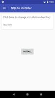 SQLite Installer capture d'écran 1