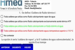 Examenes Calderas Fimed اسکرین شاٹ 2