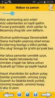 O'zbek she'riyati 포스터