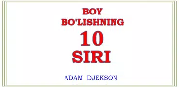 Boy Bo'lishning O'nta Siri