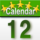 Calendar of all people icon