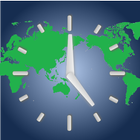 World clock-time difference- ícone