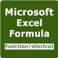 Microsoft Excel Formulas & Functions with Shortcut