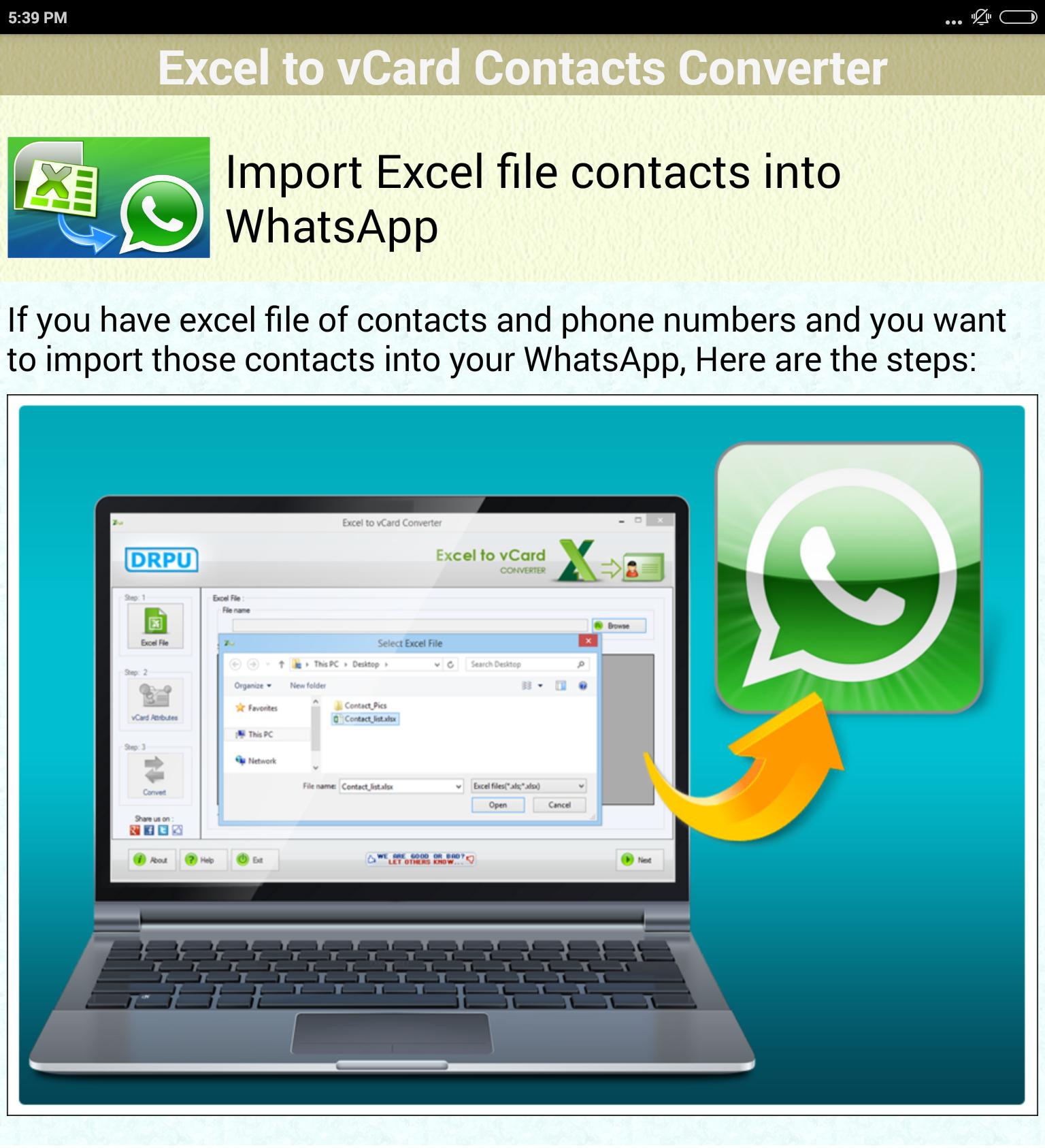 help for ms excel to phonebook for android apk download phone book ms
