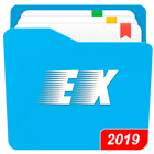 EX File Explorer - All in One File Manager 2019 أيقونة