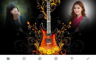 Guitar Photo Frames পোস্টার