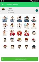 EXO Monster Sticker WA capture d'écran 1