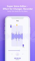 Super Voice Editor - Effect fo ảnh chụp màn hình 1