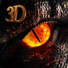 Eye Of The Dragon Wallpaper 3D icône