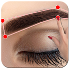 آیکون‌ Eyebrow Shaping App - Beauty M