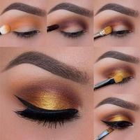 پوستر Eye makeup tutorial-Makeup tutorial-Makeup tips