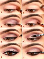 Eyes MakeUp Step by Step پوسٹر