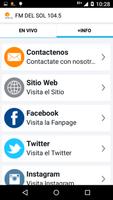 FM DEL SOL 104.5 captura de pantalla 2