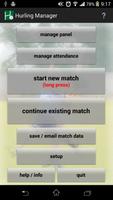 GAA Hurling Manager الملصق