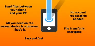 Transfer to PC: easy, fast, wireless - via browser