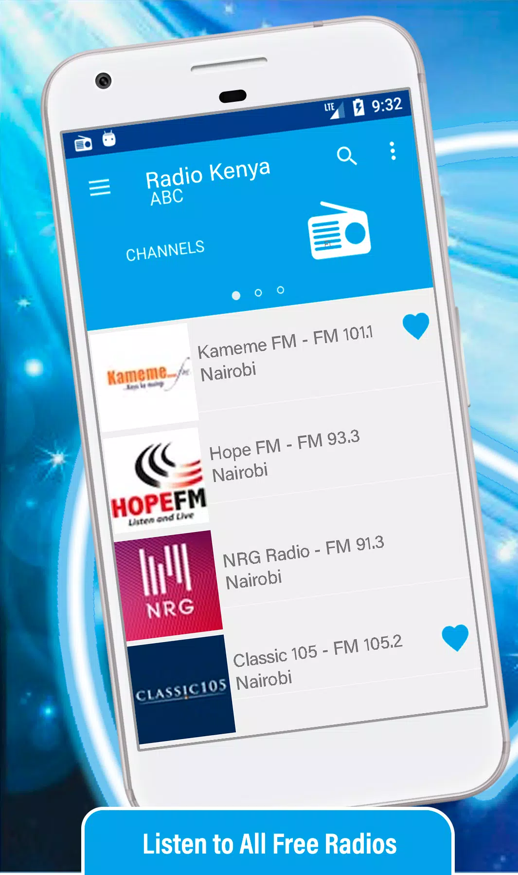 🎧 Radio Kenya FM - Free Stations APK for Android Download