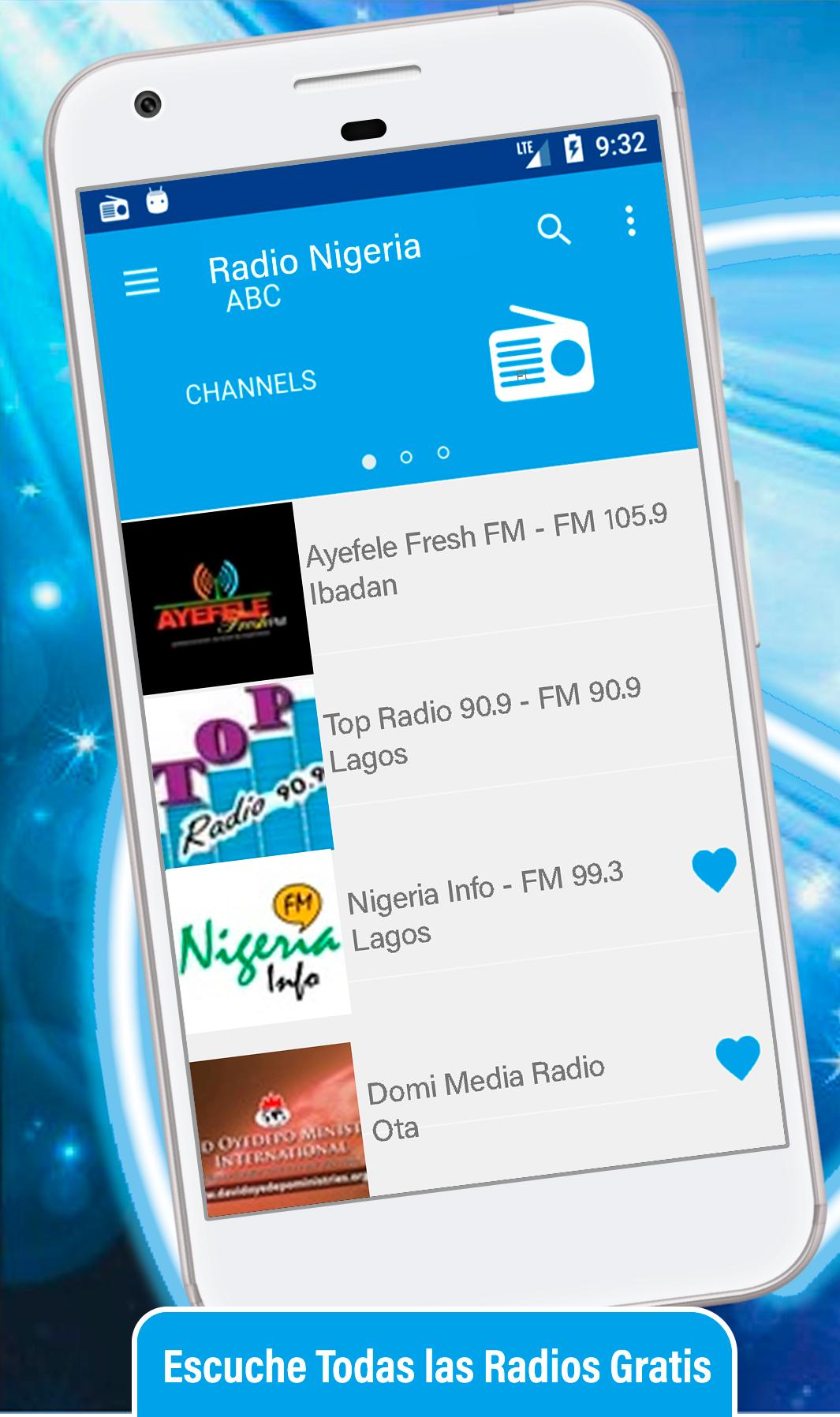 Descarga de APK de 🎧 Radio Nigeria -Radio gratis para Celulares para  Android