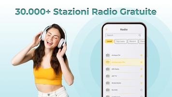 Poster Radio FM AM Live Radio Italia