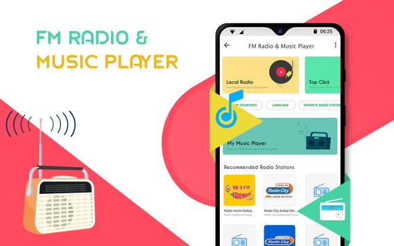 FM Radio & Music Player screenshot 7