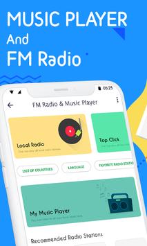 एफएम रेडियो और संगीत प्लेयर: विश्व रेडियो एफएम पोस्टर