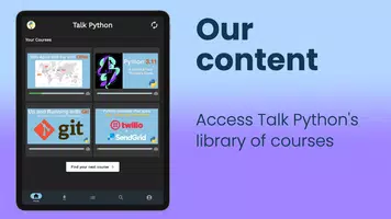 Talk Python Training ảnh chụp màn hình 5