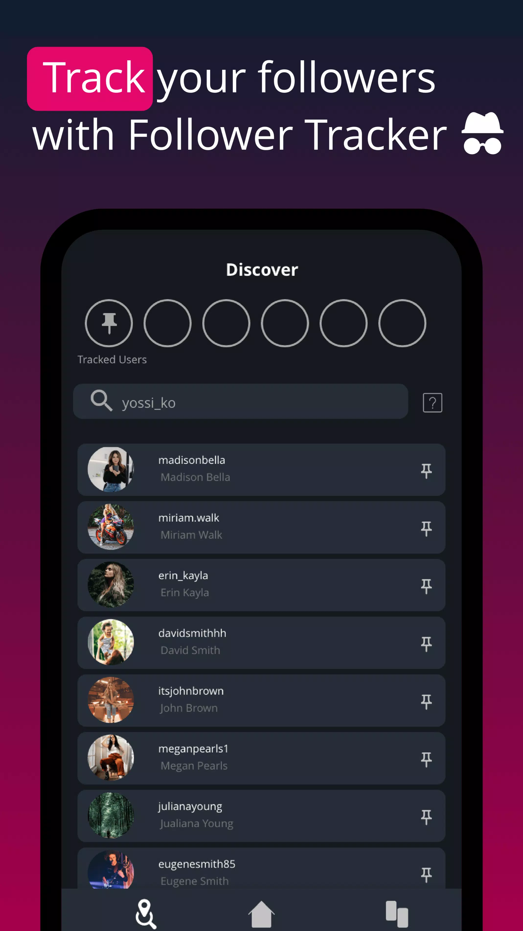 Follower Tracker APK pour Android Télécharger