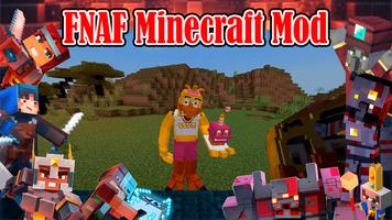 Fnaf - Five Night MCPE Mod Poster