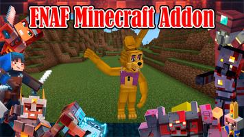 Fnaf - Five Night MCPE Mod captura de pantalla 1