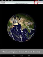Earth rotation capture d'écran 3