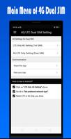 4G LTE Only Network Mode Dual screenshot 1