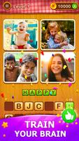 4 Pics Guess Word الملصق