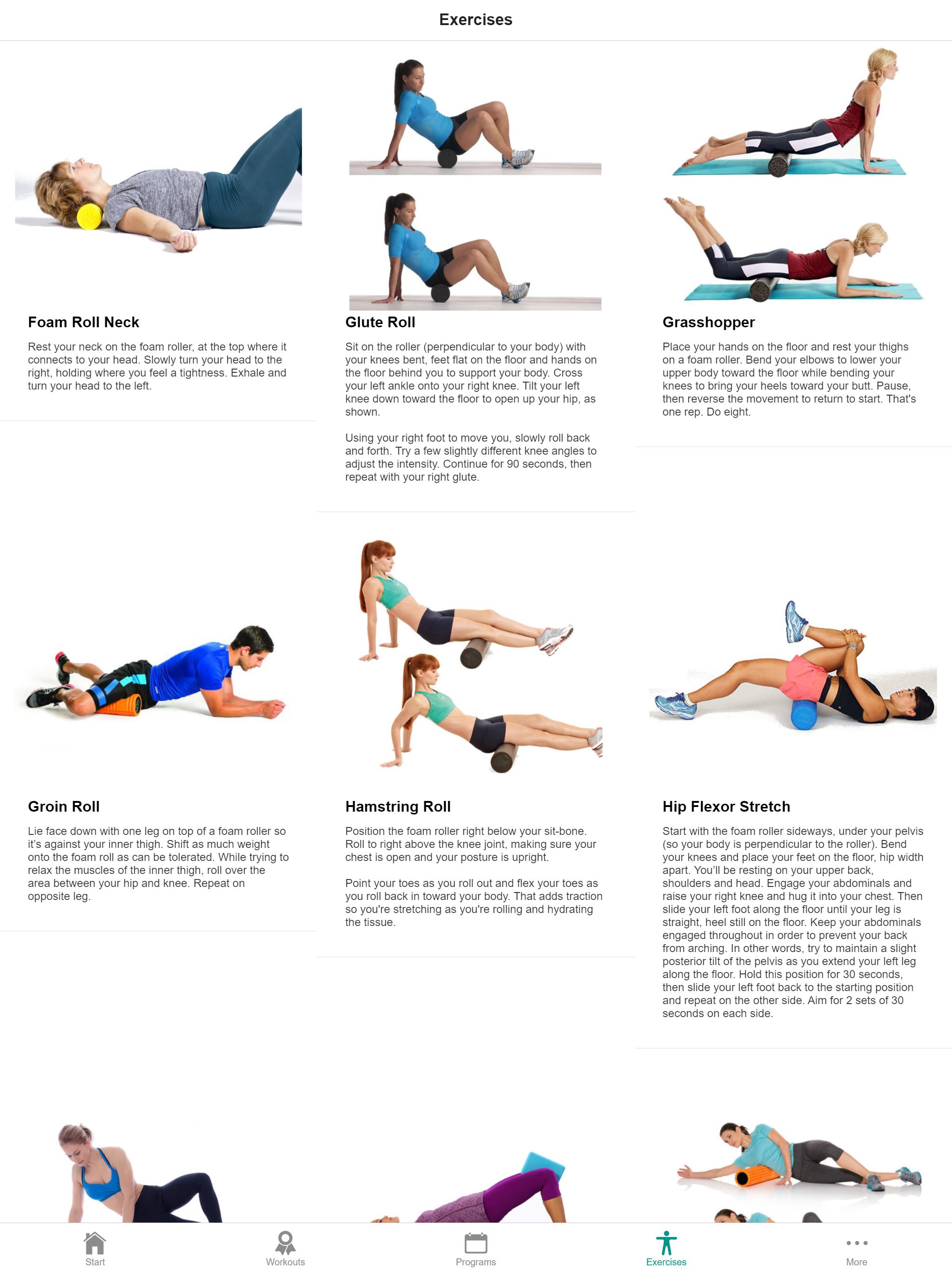 Foam Roller Exercises for Android - APK Download