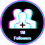 Get 1M Followers TikTok ikona