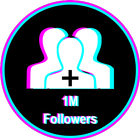 Get 1M Followers TikTok 아이콘