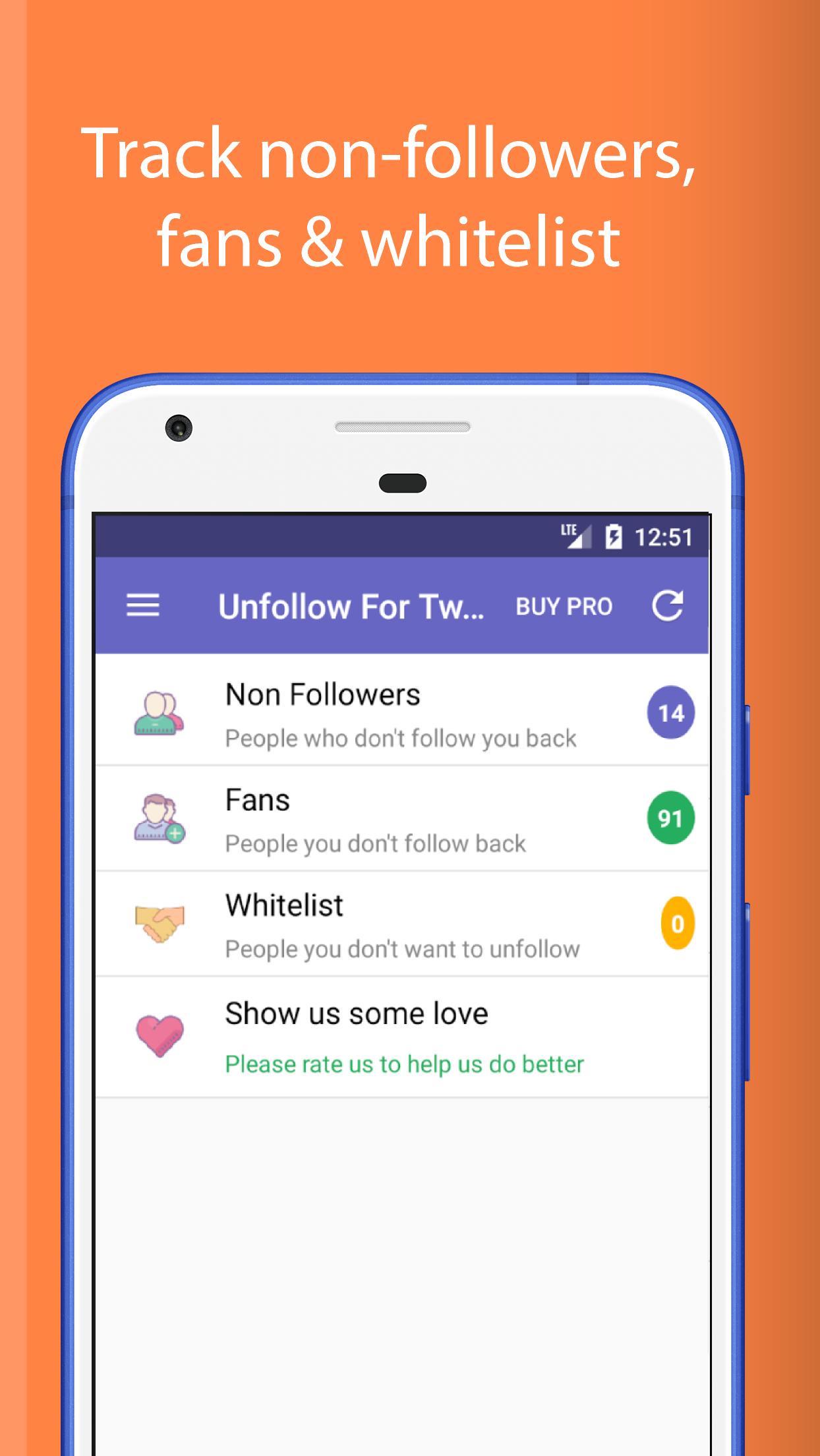 Unfollowers for Twitter for Android - APK Download