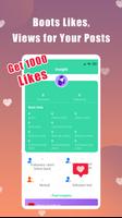 Get 1000 followers stats تصوير الشاشة 1