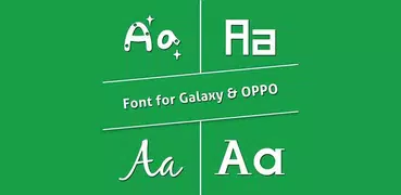 Font for Oppo & Galaxy Phone, Fonts Changer