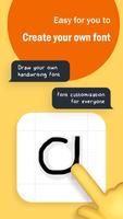Handwriting Font Creator ảnh chụp màn hình 2