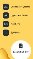 Handwriting Font Creator syot layar 3