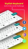 Fonts Keyboard captura de pantalla 2