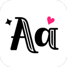 Fonts Keyboard Themes & Emoji আইকন