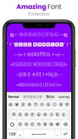Fonts Keyboard - Fonts & Emoji capture d'écran 1