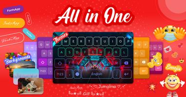 Keyboard Fonts-Custom Keyboard постер