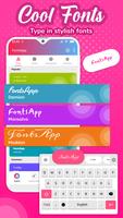 Keyboard Fonts-Custom Keyboard скриншот 1