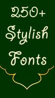 Fonts Art Maker - Fonts for Android Affiche