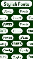 Fonts Art Maker - Fonts for Android capture d'écran 1