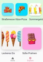 Nettes essen zeichnen app Screenshot 1
