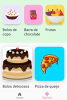 Desenhar comida fofa imagem de tela 2
